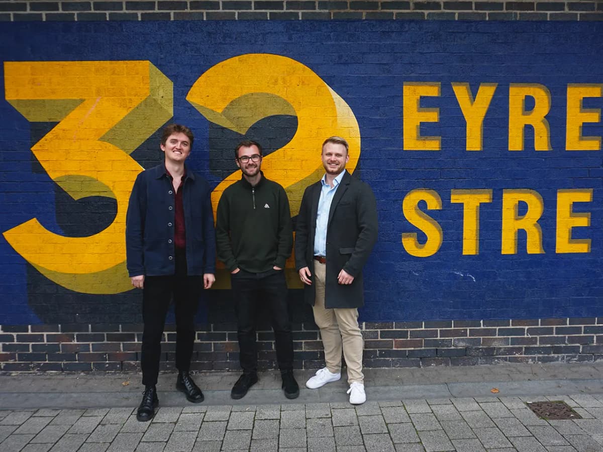 The team at the opening of our Sheffield office.