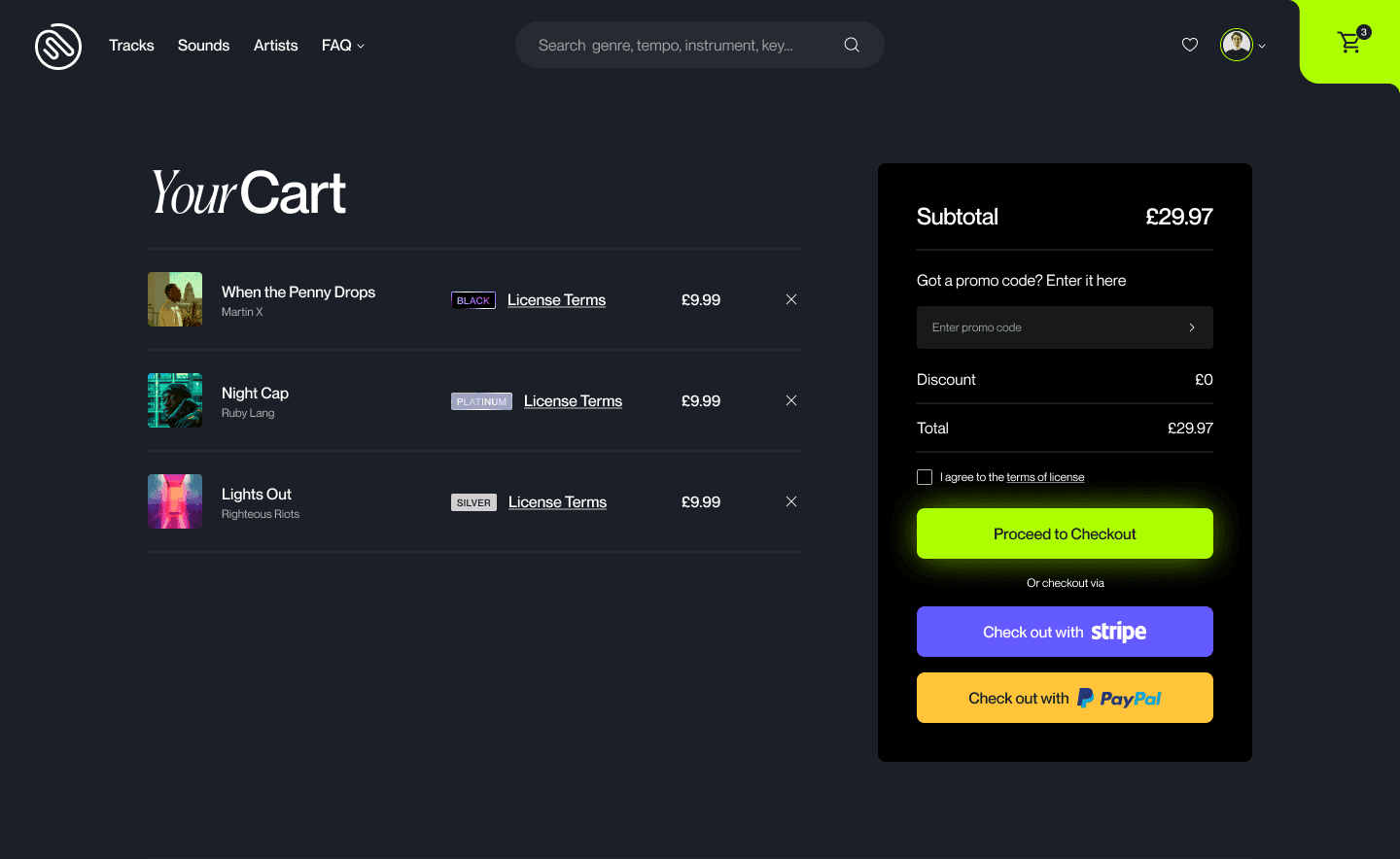 our work with Sharooz and the Wavetick team